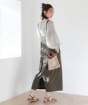 「GLOBAL WORK」 キャミソールワンピ...の詳細画像3
