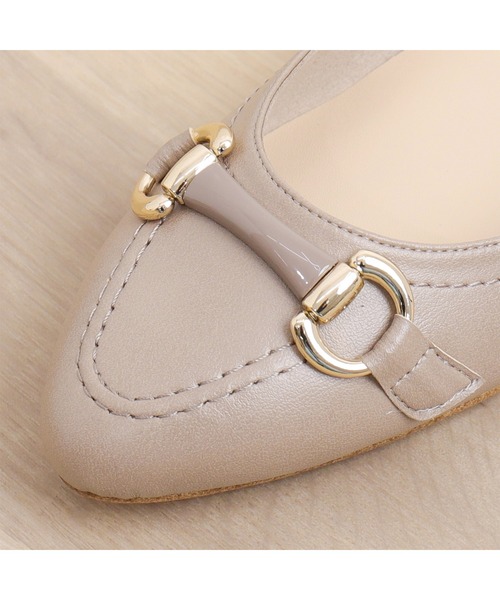 「artemis by DIANA」 フラットパンプス 23.5cm ダークベージュ レディース_画像9