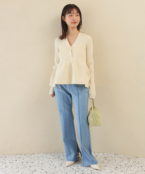 SLOBE IENA（スローブイエナ） パンプス 「追加」SLOBE レザーフラット