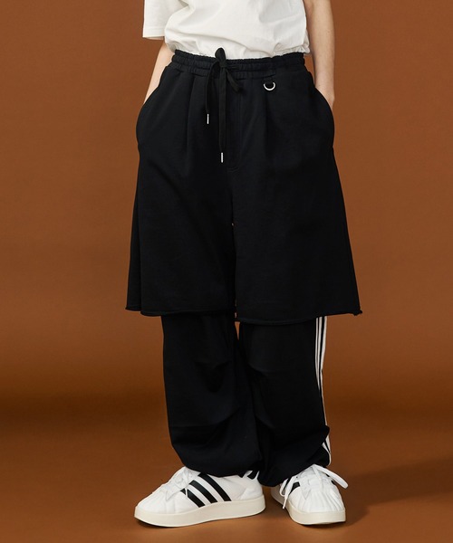 SeeSew スウェットパンツ ジャージ 「UNISEX」LAYERD SWEAT PANTS