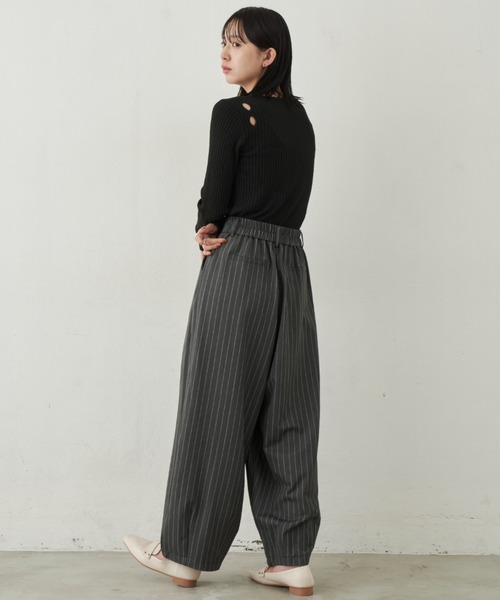 「Aunt Marie's」 スラックス FREE グレー レディース_画像9