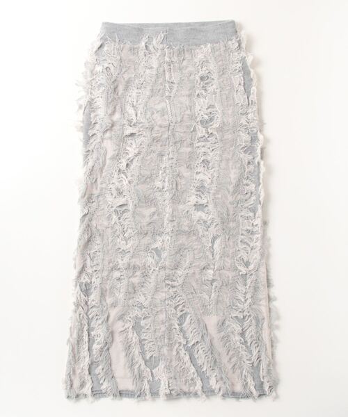 「Per sist ence」 ニットスカート FREE ブラック レディース_画像2