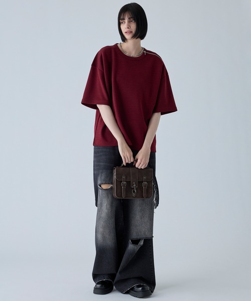 VELNUS ショルダーバッグ 「VELNUS」Fireman Square Satchel Chain