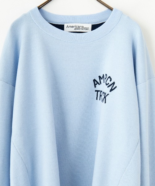 「AMERICANA」 長袖ニット ONE SIZE イエロー レディース_画像7