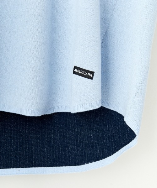 「AMERICANA」 長袖ニット ONE SIZE イエロー レディース_画像9