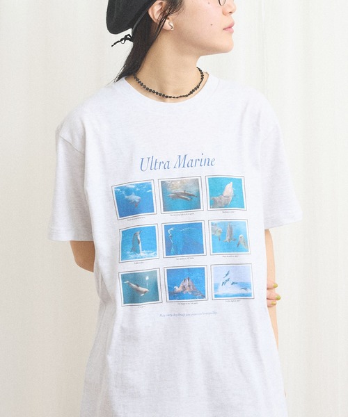 フィグロンドン15 　Tシャツ fig London（フィグロンドン） tシャツ Ultra Marine Tshirt