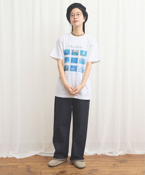 fig London（フィグロンドン） tシャツ Ultra Marine Tshirt