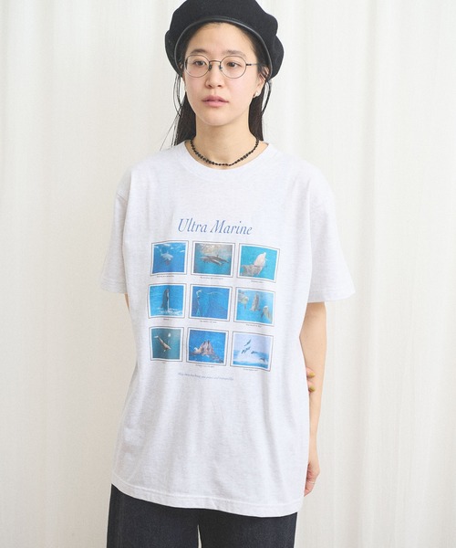 フィグロンドン＊Tシャツ fig London（フィグロンドン） tシャツ Ultra Marine Tshirt