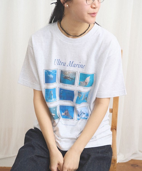 fig London（フィグロンドン） tシャツ Ultra Marine Tshirt