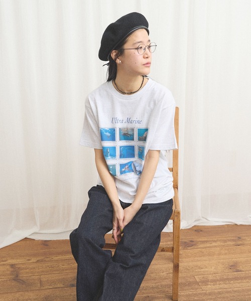 フィグロンドン＊Tシャツ fig London（フィグロンドン）の「○the CAT Tshirt（Tシャツ