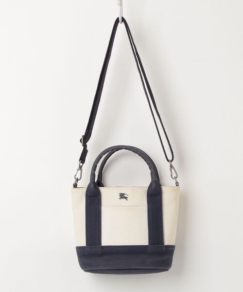 BURBERRY ベージュ 2wayトートバッグ BURBERRY（バーバリー） 刺繍2WAYバッグ - ベージュ レディース
