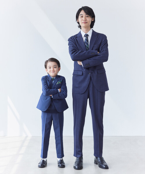 COMME CA ISM（コムサイズム） 「KIDS」パンツスーツ 150cm ネイビー 