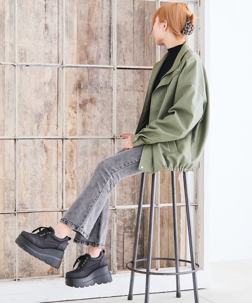「attagirl」 ローカットスニーカー LL ブラック系その他 レディース_画像9
