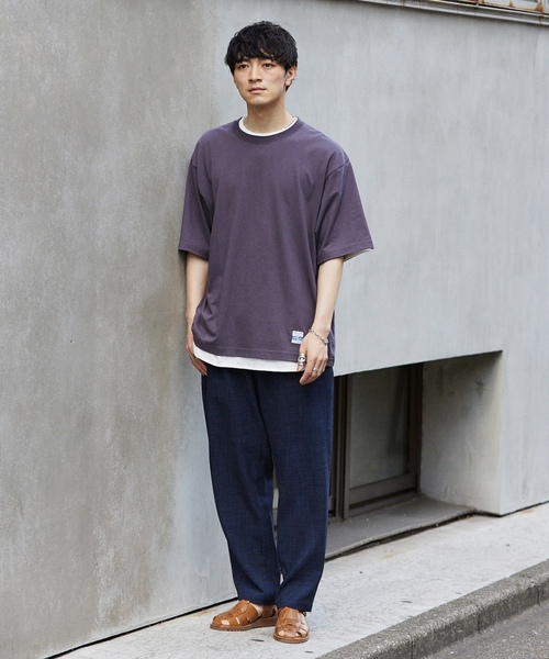 「ARMY TWILL」 長袖Tシャツ LARGE カーキ メンズ_画像6