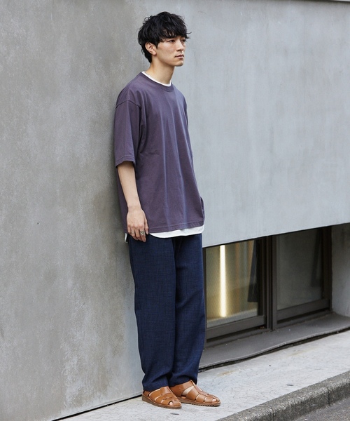 「ARMY TWILL」 長袖Tシャツ LARGE カーキ メンズ_画像9