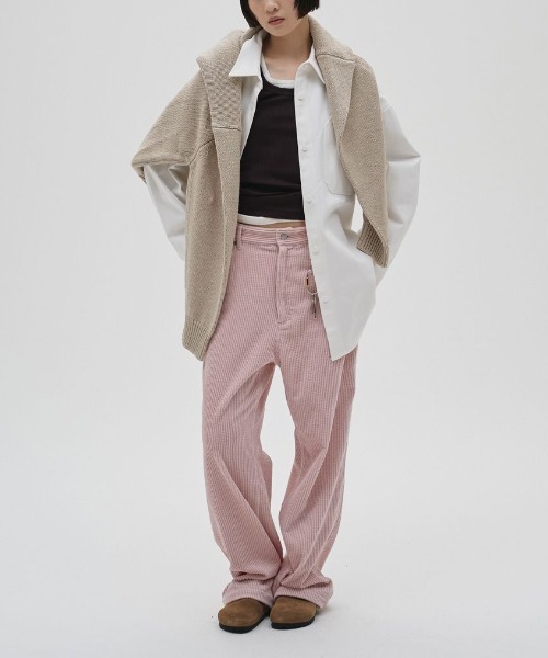 ぷっちもも♪todayful Chunky Corduroy Pants TODAYFUL トゥデイフル todayful ワイドパンツ パンツ コーデュロイ