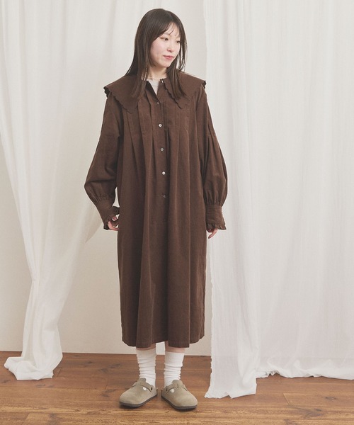 フィグロンドン　ワンピース fig London（フィグロンドン） ワンピース shirt corl dress