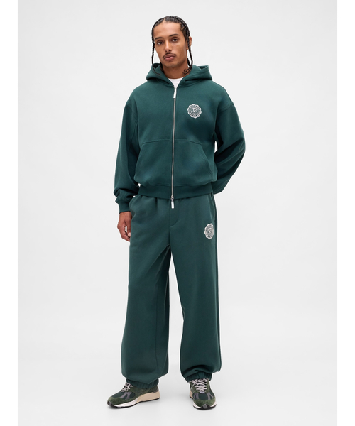 GAP（ギャップ） ジップアップパーカー M アイボリー メンズ