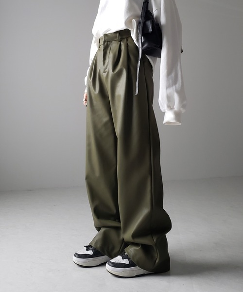 「me+em select」 パンツ X-SMALL ブルー レディース_画像2