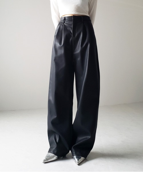 「me+em select」 パンツ X-SMALL ブルー レディース_画像5