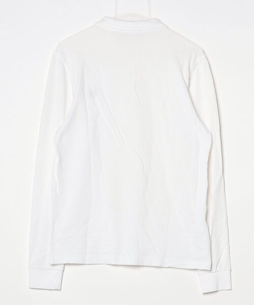FRED PERRY（フレッドペリー） 長袖ポロシャツ M ホワイト メンズ