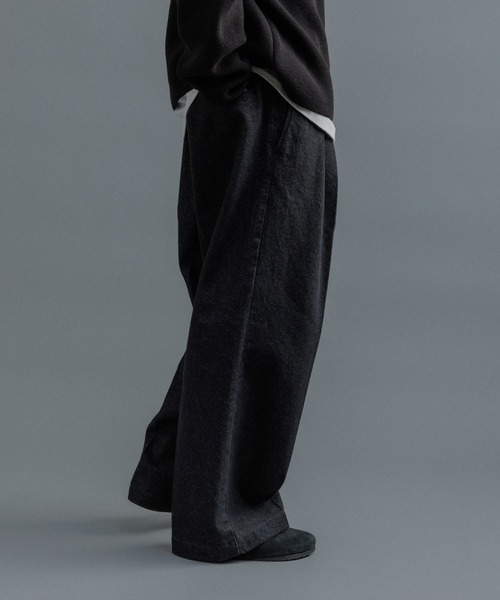 ADAM ET ROPE'（アダムエロペ） ワイドパンツ ジーンズ 「WEB限定」2