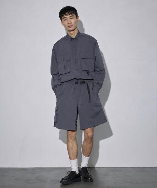「Firsthand」 ショートパンツ M チャコールグレー メンズ_画像6