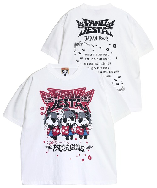 PANDIESTA（パンディエスタ） tシャツ キツネパンダガールズTシャツ(M2