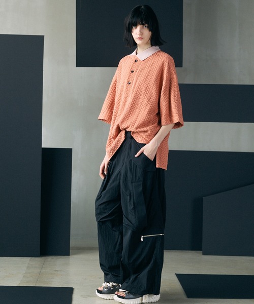 MAISON SPECIAL（メゾンスペシャル） ヘンリーネック tシャツ 「UNISEX
