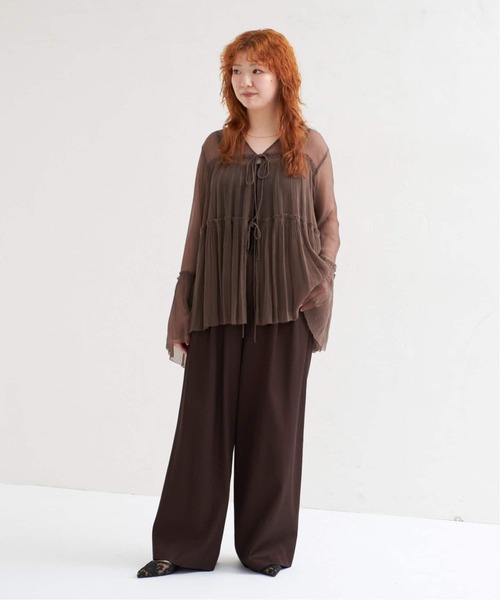 「GRISE」 フラットサンダル 23.5cm ブラック×ブラック レディース_画像7