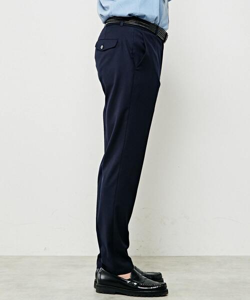 「MEN'S MELROSE」 スラックス 4 ブラック メンズ_画像6