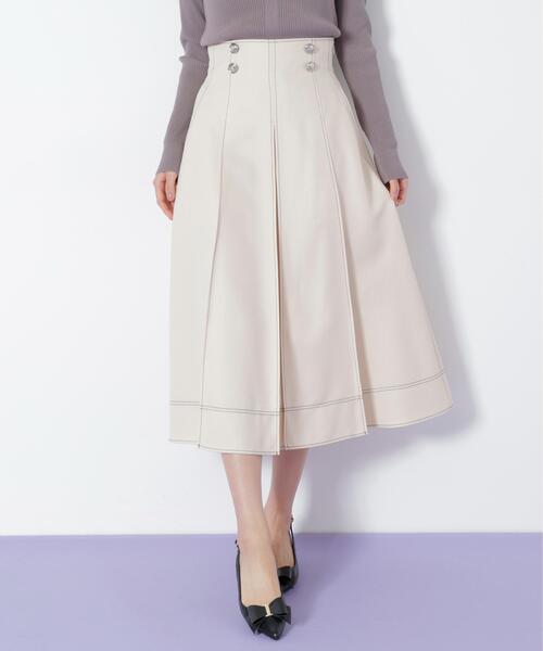 「JILL by JILL STUART」 スカート MEDIUM グレー レディース_画像9