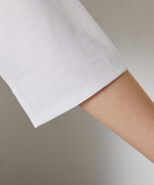 「COLLAGE GALLARDAGALANTE」 半袖Tシャツ FREE ネイビー レディース_画像7