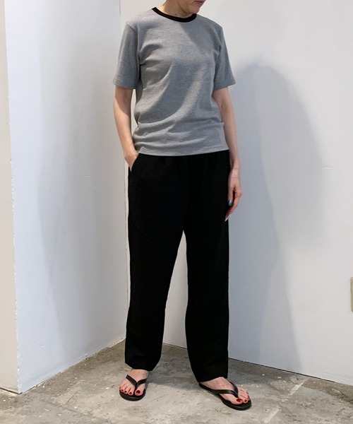 「Morris & Sons」 半袖Tシャツ MEDIUM グレー系その他 レディース_画像2