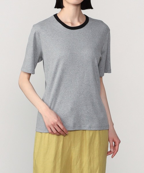 「Morris & Sons」 半袖Tシャツ MEDIUM グレー系その他 レディース_画像4