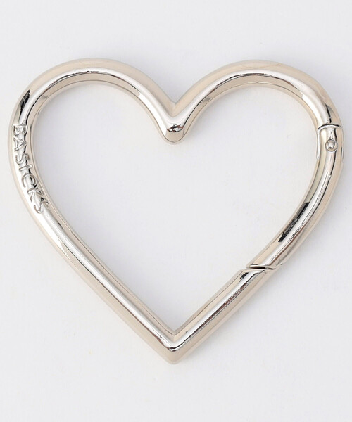 BASICKS カラビナ ハート BASICKS（ベイシックス） キーホルダー Heart Carbiner 「限定展開