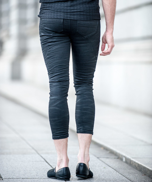 JOHNNY WOLF（ジョニーウルフ） ジーンズ EASTEND-KUMADORI CR(イ-スト