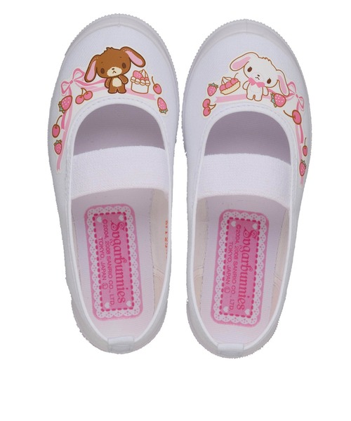 sanrio スリッポン (上履き)SANRIO シュガーバニーズ S01 キッズ 子供 