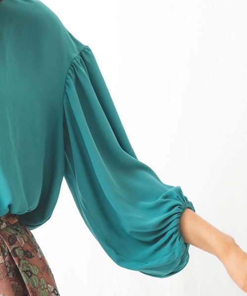 NARACAMICIE（ナラカミーチェ） ブラウス シャツ ジョーゼットドロップ