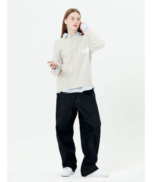 ニット セーター KIRSH UNI MIDDLE CHERRY KNIT LS/キルシーミドルチェリーニット レディース ニット セーター KIRSH UNI MIDDLE CHERRY KNIT LS/キルシー