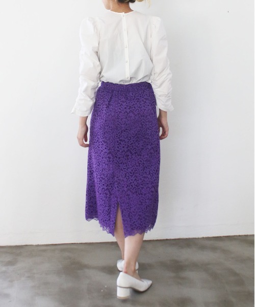 ☆MARILYN MOON ペンシル　レース　スカート Marilyn Moon スカート レーススカート : ZOZOTOWN Yahoo!店