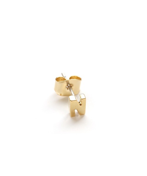 colleca la（コレカラ） ピアス イニシャル・アルファベットピアス