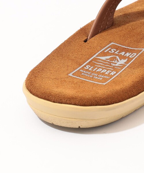  SLIPPER 27 トングサンダル ISLAND SLIPPER PT202 レザートングサンダル｜トゥモローランド
