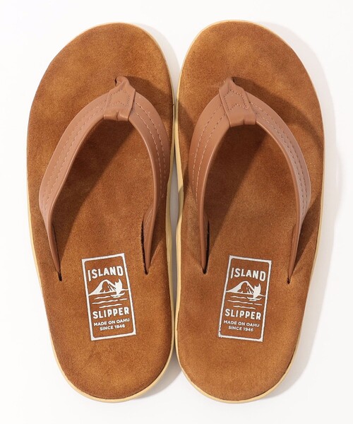 ISLAND SLIPPER サンダル 「別注」ISLAND PT202 レザートング