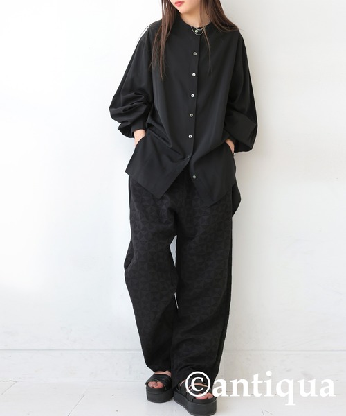 antiqua パンツ 幾何学模様パンツ レディース メンズ : ZOZOTOWN