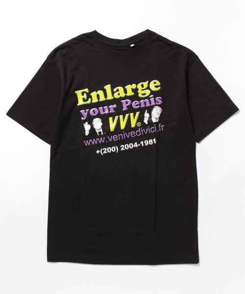 tシャツ 「Veni Vedi Vici」ENLARGE TEE レディース メンズ Veni Vedi Vici tシャツ 「Veni Vici」ENLARGE TEE レディース