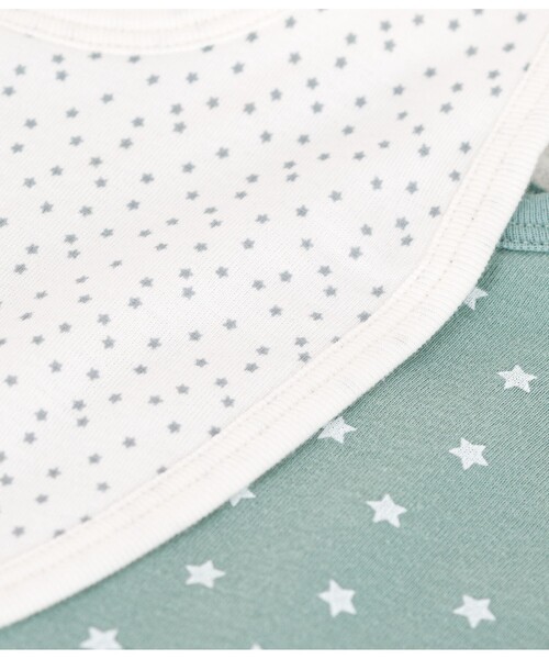 PETIT BATEAU（プチバトー） スタイ よだれかけ スタイ2枚組