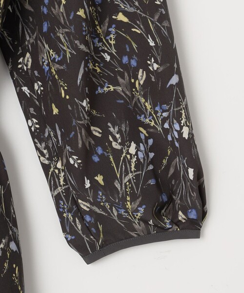 自由区（ジユウク） ワンピース 「洗える」ウォーターカラーフラワー