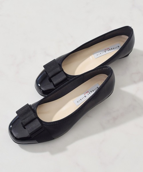 ブリジットバーキン　モールドシンプルリボン　パンプス　24.5 Bridget Birkin - ブリジットバーキン モールドシンプルリボン