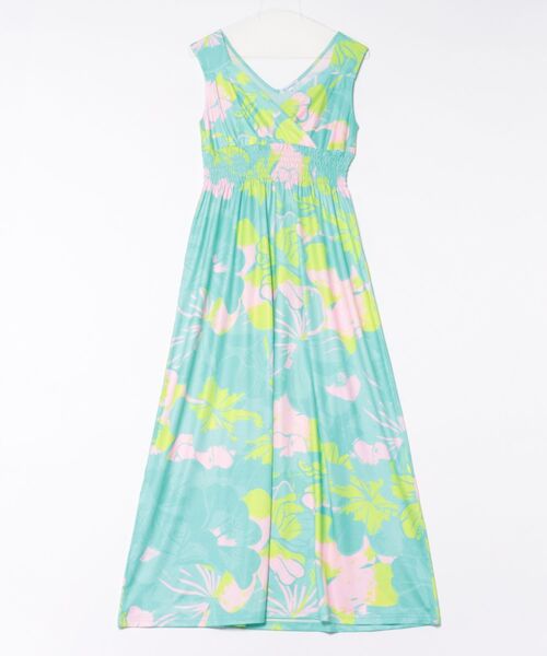 Maunaloa（マウナロア） ドレス 「Maunaloa」Ocean Blue Bird プア